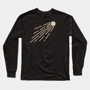 Gold shooting star Long Sleeve T-Shirt